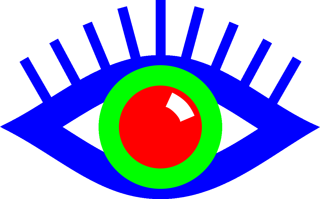 Logo oeil BleuVertRouge